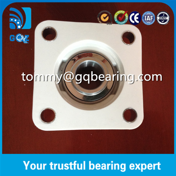 White Housing Plastic Pillow Block Linear Ball Bearings