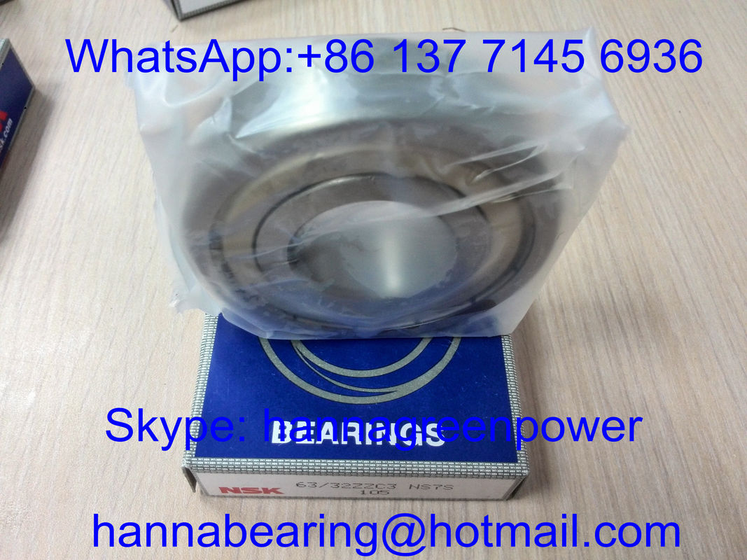 63/32ZZC3 / 63322Z / 63/322RS V belts Use Deep Groove Ball Bearing / Bending Machine Bearing