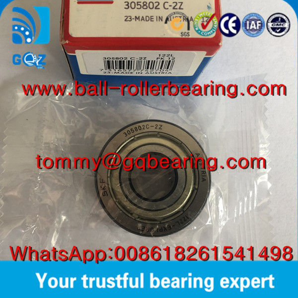 P0 Precision Metal Shielded SKF 305802C2Z Yoke type Track Roller Bearing