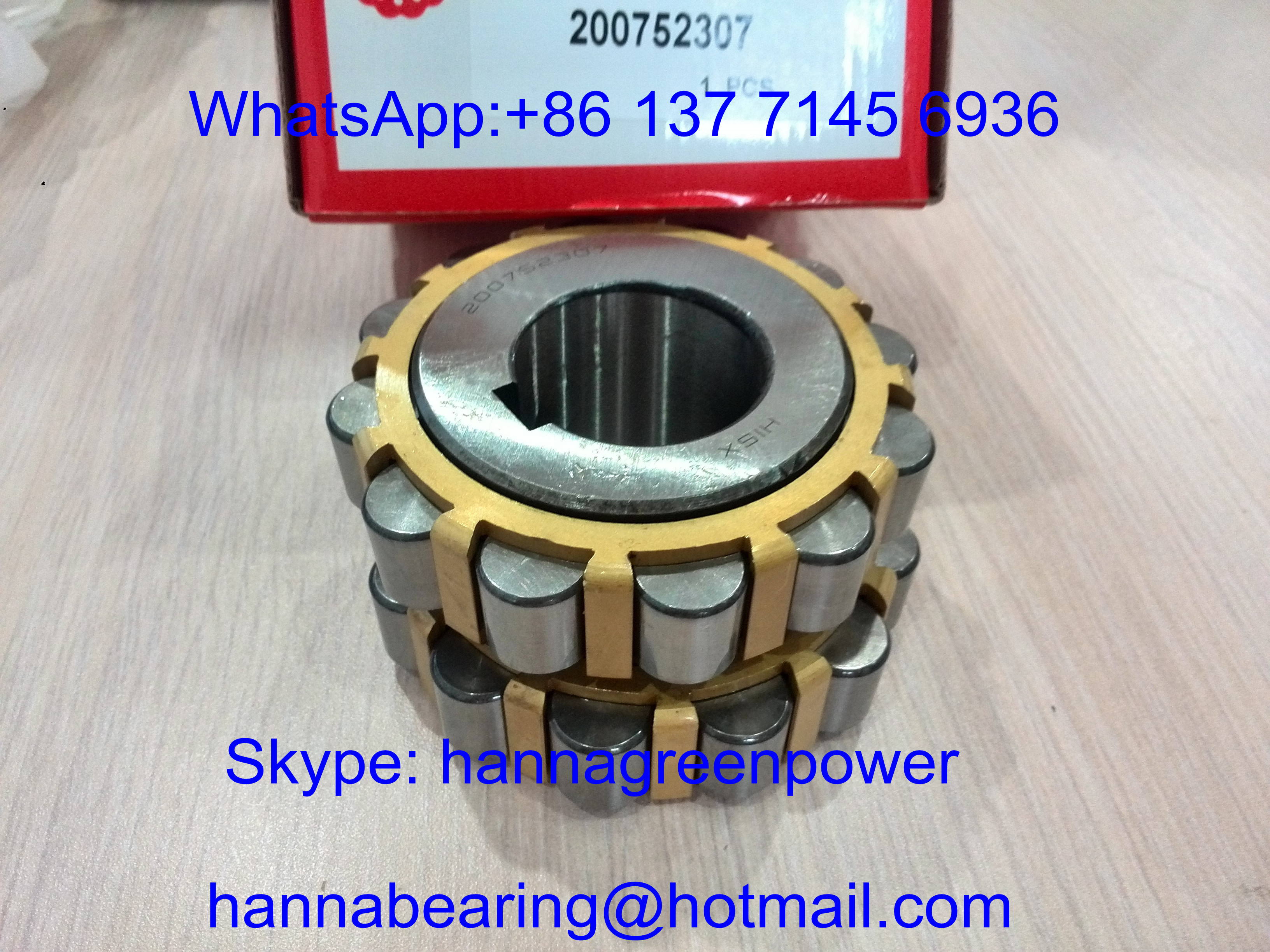 Long Life 200752307 Eccentric Roller Bearing 35x86.5x50mm