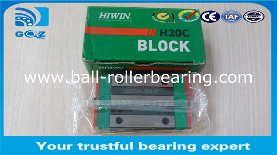 HGH15CA Linear Guide Bearings , Linear Sliding Bearing 15x34x28mm