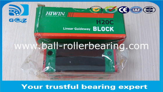 HGH15CA Linear Guide Bearings , Linear Sliding Bearing 15x34x28mm
