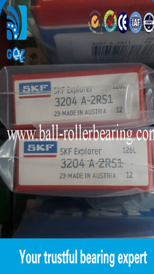 Professional Double Row Angular Contact Ball Bearings 7205 ACD / P4A 25*52*15mm