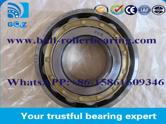 Low Noise Chrome Steel Cylindrical Roller Bearing For Free End Bearing