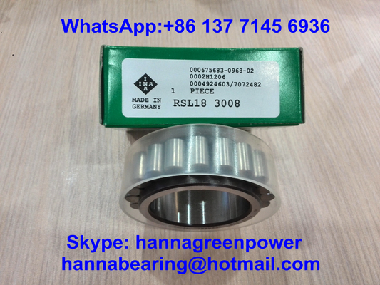 RSL183008 Single Row Full Complement Cylindrical Roller Bearing 40x61.74x21mm