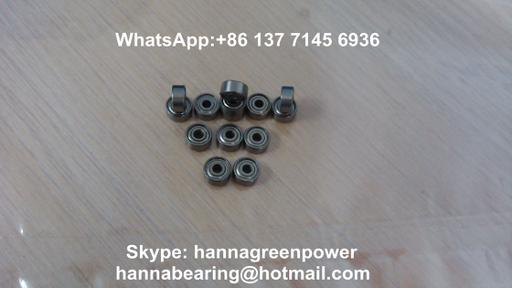 High Speed Automotive Bearing , R1-5ZZ Inch Size Deep Groove Bearing With Shields
