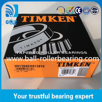 Chrome Steel Tapered Roller Bearing TIMKEN H913849 / H913810 ISO9001: 2008