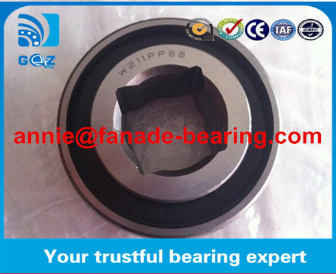 Square bore Agricultural Automotive Bearings GW211PP3 Square Bore Agricultural Bearing for Farm Machine GW211PP3