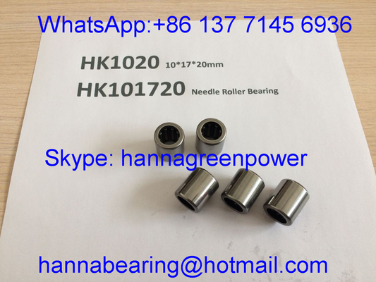 HK101720 / HK1020 / TA1020Z Drawn Cup Needle Roller Bearing With Open End 10*17*20mm