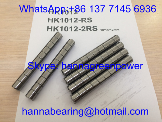 HK101412 / HK1012 / HK1012-RS / HK1012-2RS Drawn Cup Needle Roller Bearing With Seals 10*14*12mm
