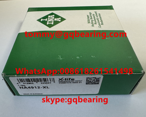 Single Row Chrome Steel Material INA NA4912 NA4912-XL Needle Roller Bearing With Inner Ring