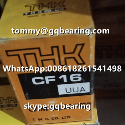 Chrome Steel Material THK CF16UUR Cam Follower Bearing with Cylindrical Outer Ring