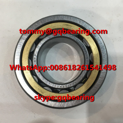 Gcr15 steel Material C3 Clearance ROLLWAY NU205EM NU205EMC3 Single Row Cylindrical Roller Bearing