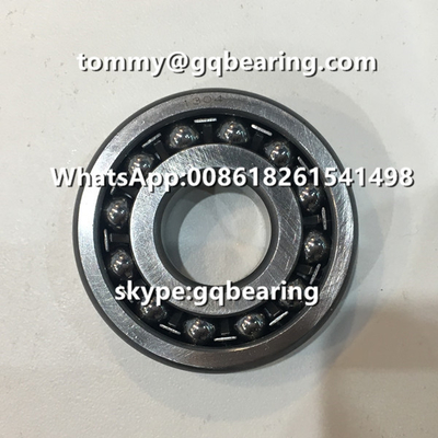 Chrome Steel Material 1304 Steel Cage Double Row Self-aligning Ball Bearing
