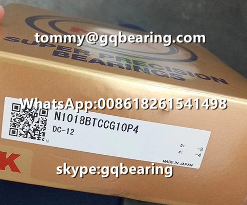 Special Radial Clearance NSK N1018BTCCG10P4 Single Row High Precision Cylindrical Roller Bearing