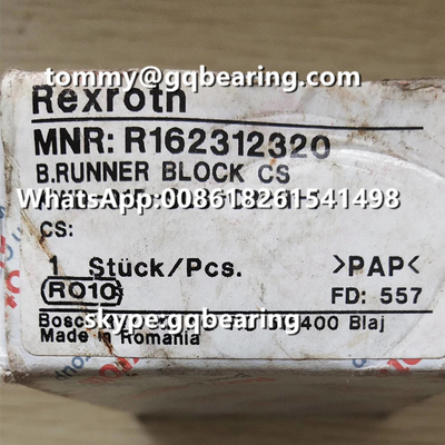 Rexroth R162312320 Narrow Type Long Length Standard Height Linear Carriage