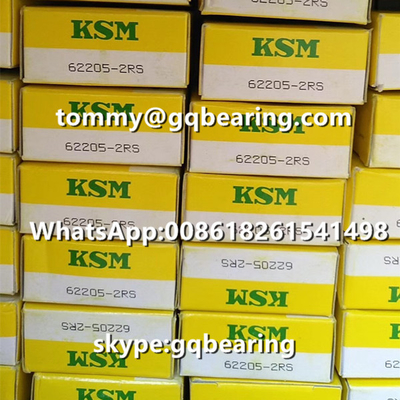 Japan Origin KSM 62204-2RS Rubber Sealed Deep Groove Ball Bearing 20 x 47 x 18 mm