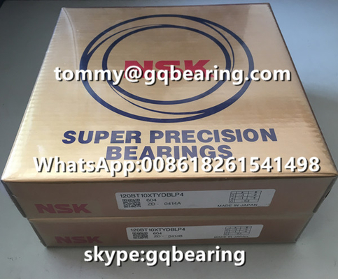CNC Spindle Application NSK 120BT10XTYDBLP4 Super Precision Angular Contact Ball Bearing
