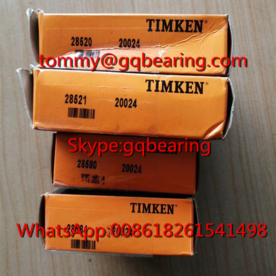 Gcr15 Steel Material TIMKEN 28580/28520 Inch Series Tapered Roller Bearing
