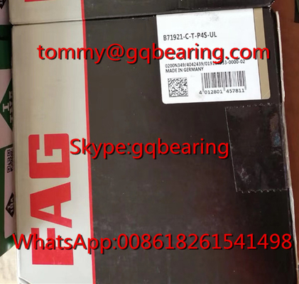 Germany Origin Universal Matching FAG B71921-C-T-P4S-UL Spindle Bearing