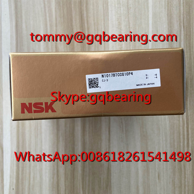 P4 Precision NSK N1017BTCCG10P4 Cylindrical Roller Bearing N1017 Spindle Bearing