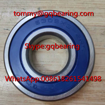 6305X3-2RS Rubber Sealed Deep Groove Ball Bearing 25x58x16mm Gearbox Bearing