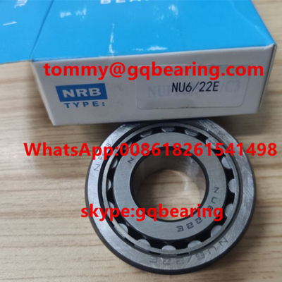 P4 Precision NU6/22E Cylindrical Roller Bearing Full Complement