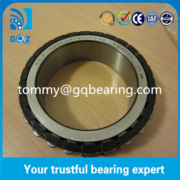 Brass Steel Cage High Speed Roller Bearings NN3015KTN / SPW33 For CNC