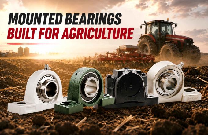 Agricultural Mounted Bearing Housing Material Selection: Cast Iron, Pressed Steel, Stainless Steel & Thermoplastic