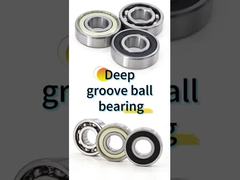 6204 Chrome Steel Deep Groove Ball Bearing 20x47x14mm