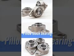 SSUCLF206 Pillow Block Bearing UCFL 206  Stainless Steel oval flange ball bearing unit