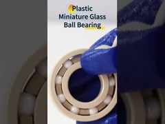 6205 Plastic Bearing PEEK Races Retaine with ZrO2 Balls Deep Groove Ball Bearings 25x52x15 mm