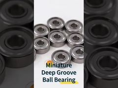 S606 2RS ZZ Stainless Steel Single Row Miniature Deep Groove Ball Bearing With Size 6x17x6mm