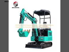 R328 Mine Mini Excavator Rubber Tracked Epa Scavatore Clean Up Dirt Track Excavator Pilot Control Bagger