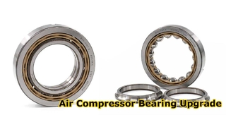 High Quality BVN-7107 B Angular Contact Ball Bearing BVN-7107B Air Compressor Bearing