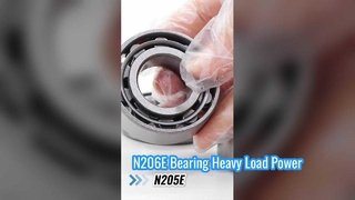 N206E Cylindrical Roller Bearing – N206E-XL-M1 Industrial Bearing 30*62*16mm