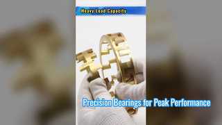 Brass Cage Spherical Roller Bearings | Structure Display & Performance Introduction