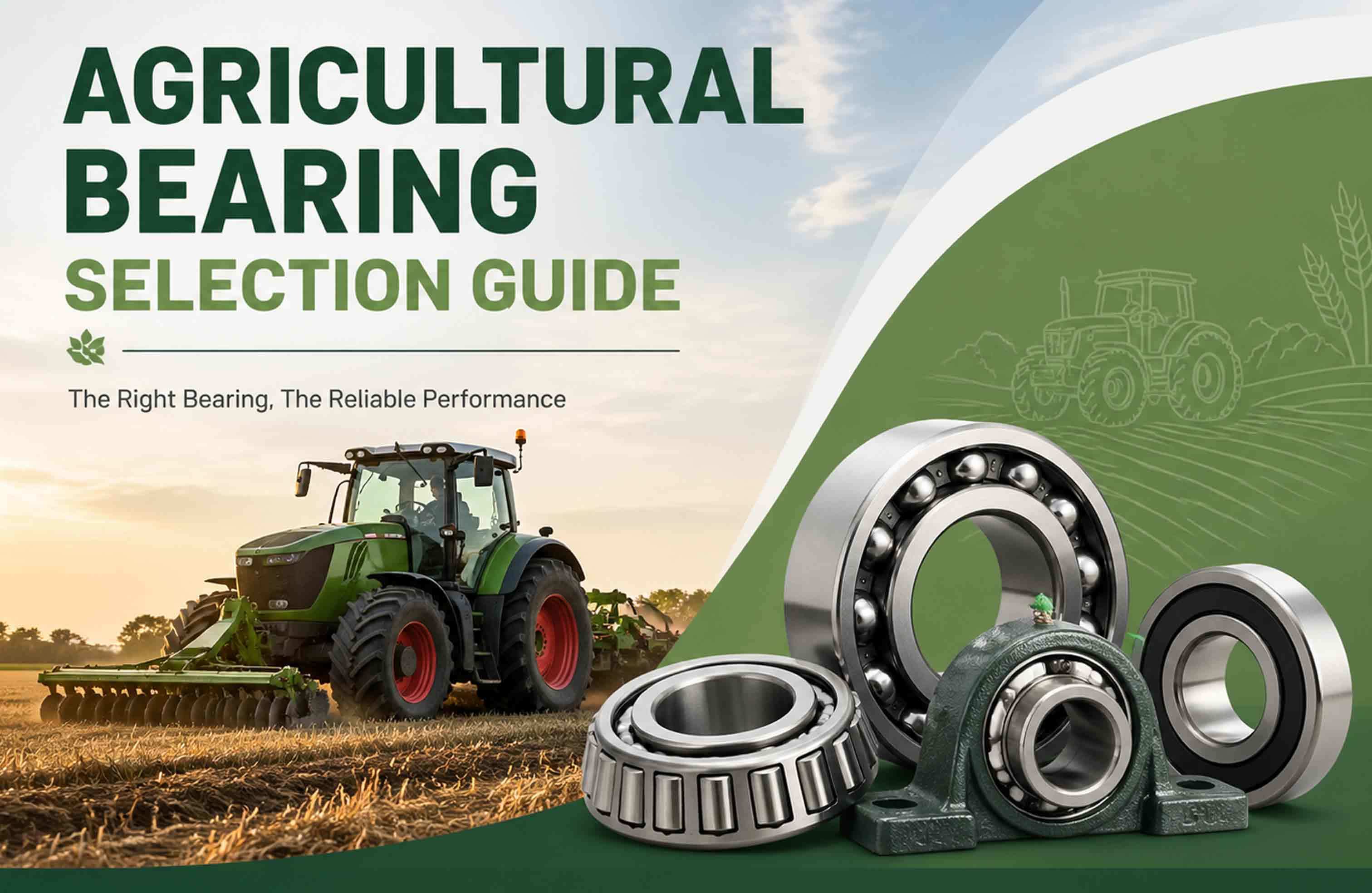 Latest company blogs about How to Select Long-Life, High Efficiency Agricultural Bearings for Harsh Farm Conditions？