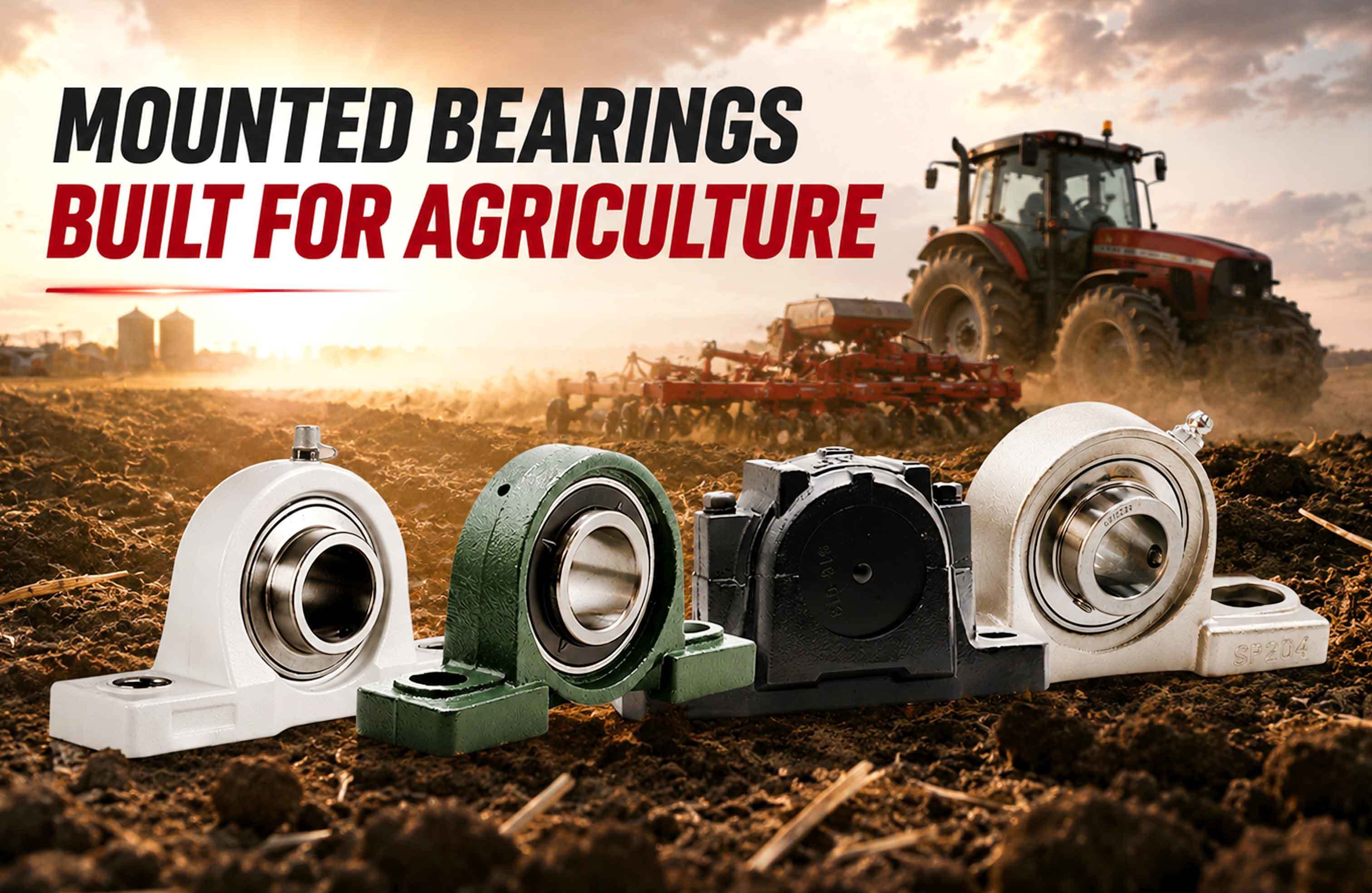Latest company blogs about How to Select Agricultural Mounted Bearing Housing Materials？