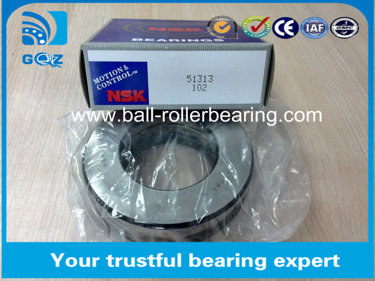 Steel Cage 51308 Thrust Ball Bearing  Long Durability Single Direction 40x78x26mm