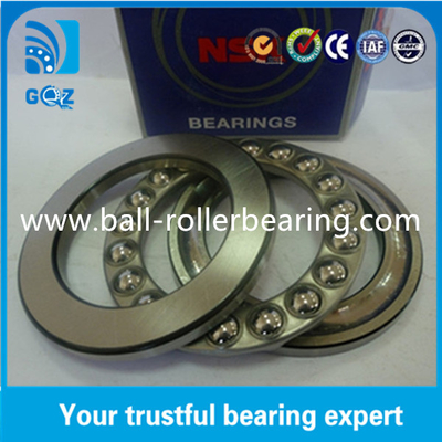 51102 Single Direction Thrust Ball Bearings High Precision 15 X 28 X 9 mm