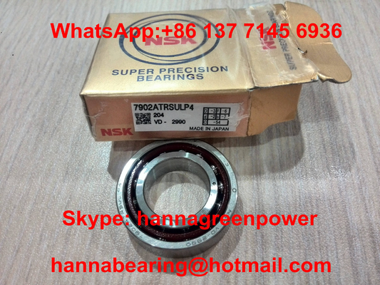 Outer Ring Guided 7906CTRDULP4 Precision Double Row Angular Contact Bearing 30x47x18mm