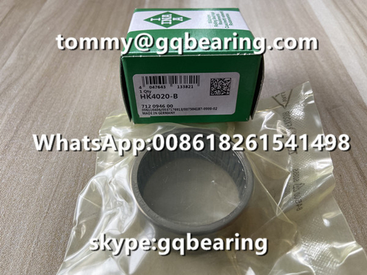 HK4020-B Gcr15 Drawn Cup Needle Roller Bearing With Open End