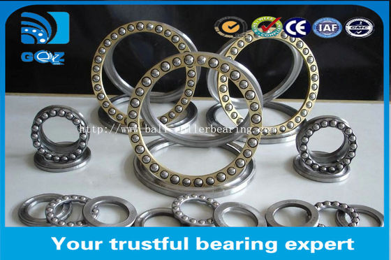 Buy 51207 Steel Cage Thrust Ball Bearings , One Way Ball Bearing Iso9001 Certifiion online manufacture