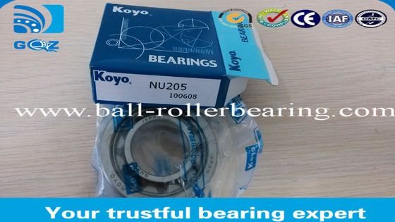 buy Low Friction Cylindrical Wheel Roller Bearings NU205 , Industrial Roller Bearings online manufacture