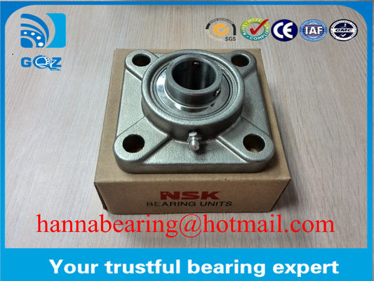 buy Stainless Steel SUCF202 Insert Bearing Pillow Block Ball Bearings 4 Bolt online manufacture