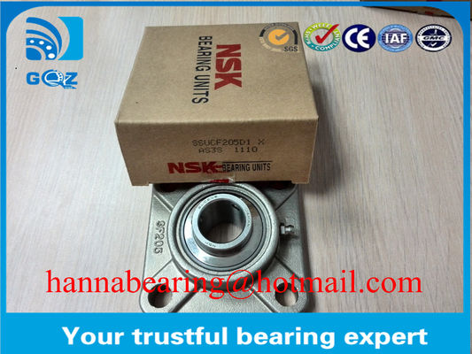 buy Long Durability Four Bolt Flanged Housing SSUCF203 Pillow Block 17x86x33.3mm online manufacture