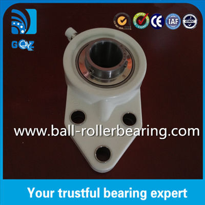 buy UCFB205 Three Bolt Pillar Block Bearing With Flange , Pillow Block Linear Bearings online manufacture