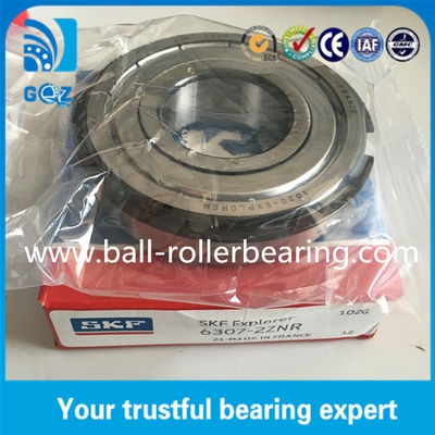 buy Metal Shielded SKF 6307-2ZNR Deep Groove Ball Bearing with Snap Ring online manufacture