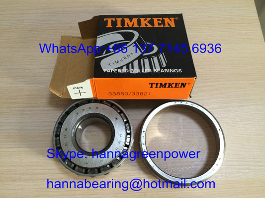 buy 33880 / 33821 Single Row Inch Size Tapered Roller Bearing 38.1*95.25*27.783 mm online manufacture